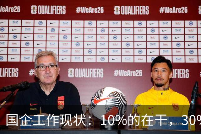 国企工作现状：10%的在干，30%的在看，剩下的人在捣乱！