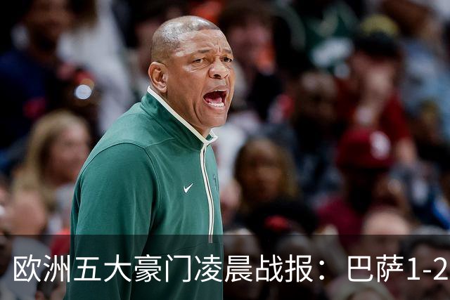 欧洲五大豪门凌晨战报：巴萨1-2皇马，被绝杀！利物浦米兰都是2-0
