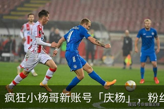 疯狂小杨哥新账号「庆杨」，粉丝被清零